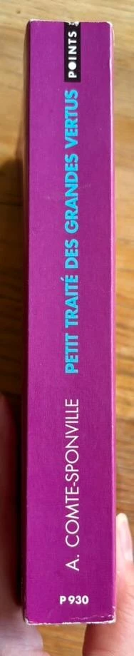💜 Petit traité des grandes vertus by André Comte-Sponville – photo 8